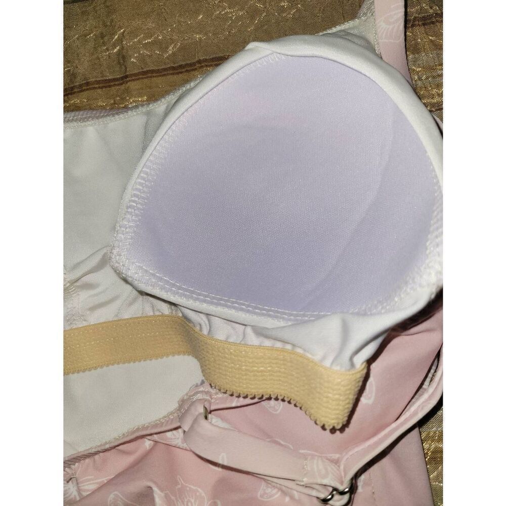 Pink butterfly pattern One piece bathing suit - Picture 10 of 10